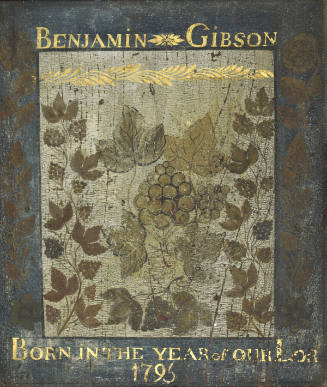 Benjamin Gibson Birth Record