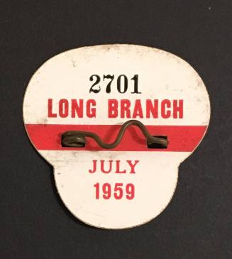 Long Branch Beach Badge