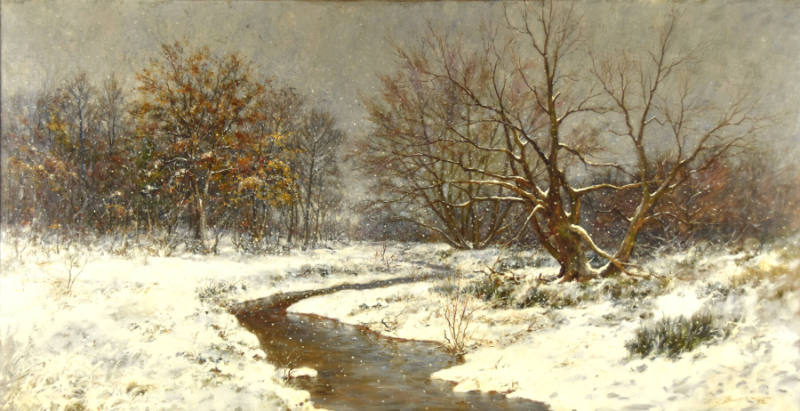Snowfall in the Meadow