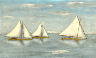 Iceboating on the South Shrewsbury River