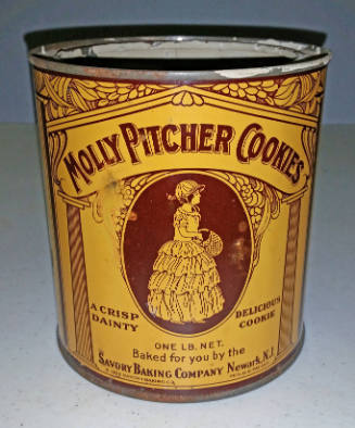 Molly Pitcher Cookies Tin