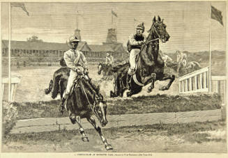 A Steeplechase at Monmouth Park
