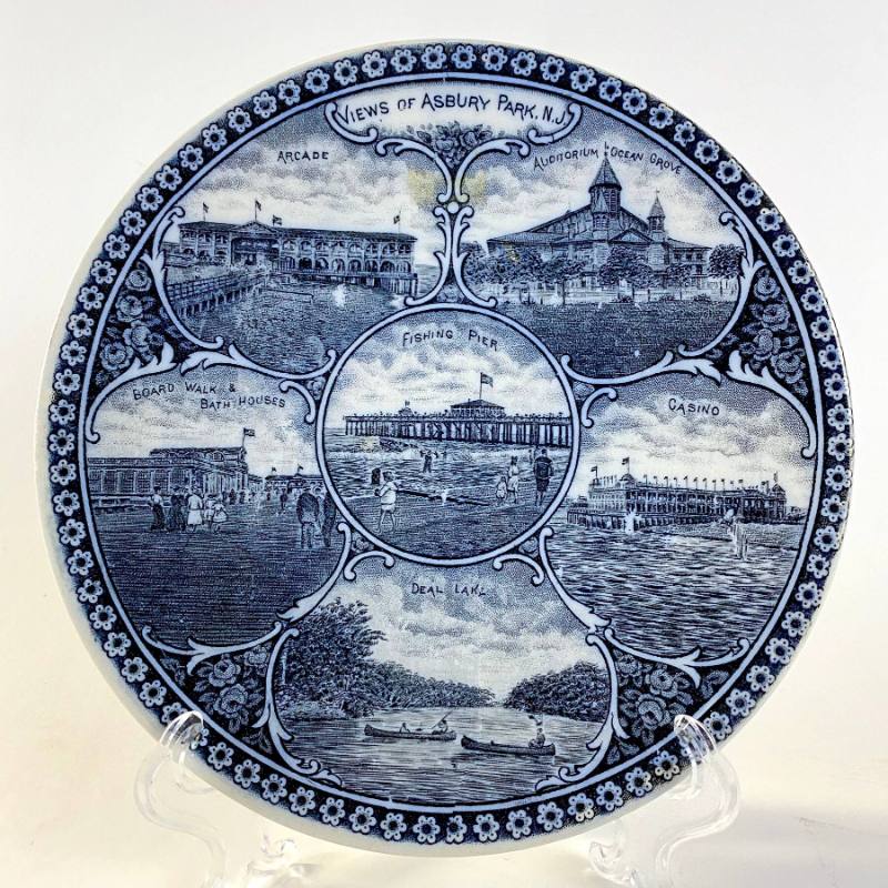 "Views of Asbury Park" Plate