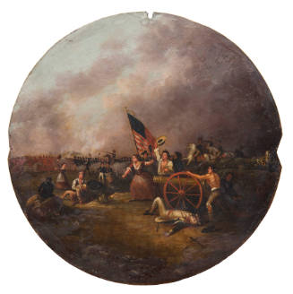 Molly Pitcher at the Battle of Monmouth
