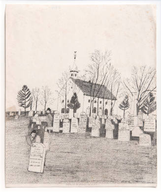 Grave Yard of Old Tennent Church