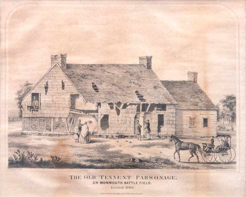 The Old Tennent Parsonage on Monmouth Battlefield