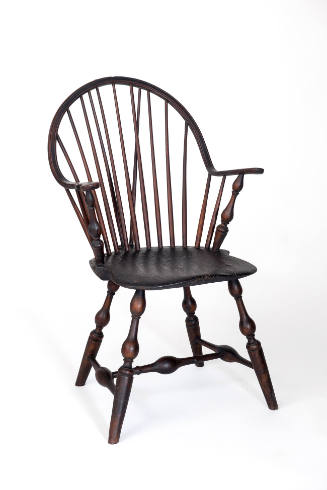 Continuous Bow Windsor Arm Chair