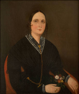 Unidentified Woman with Flowers