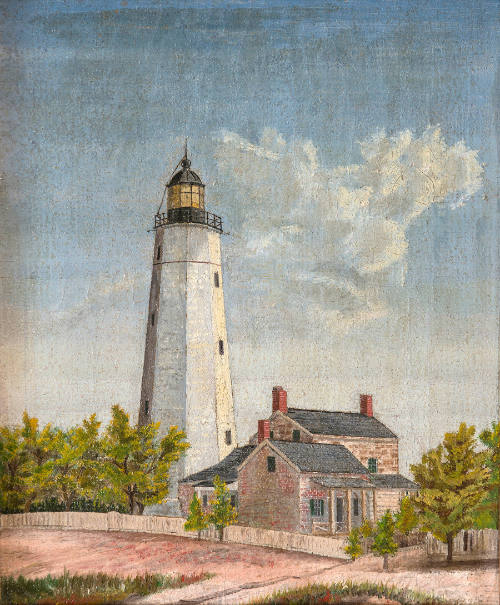 Main Lighthouse, Sandy Hook: Southwest View