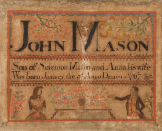 Birth Record of John Mason