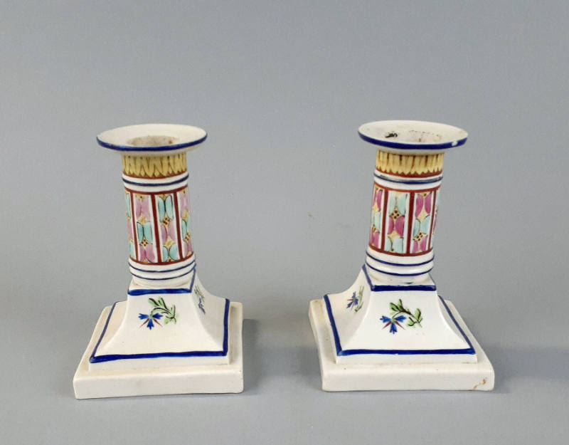 Candlesticks, pair